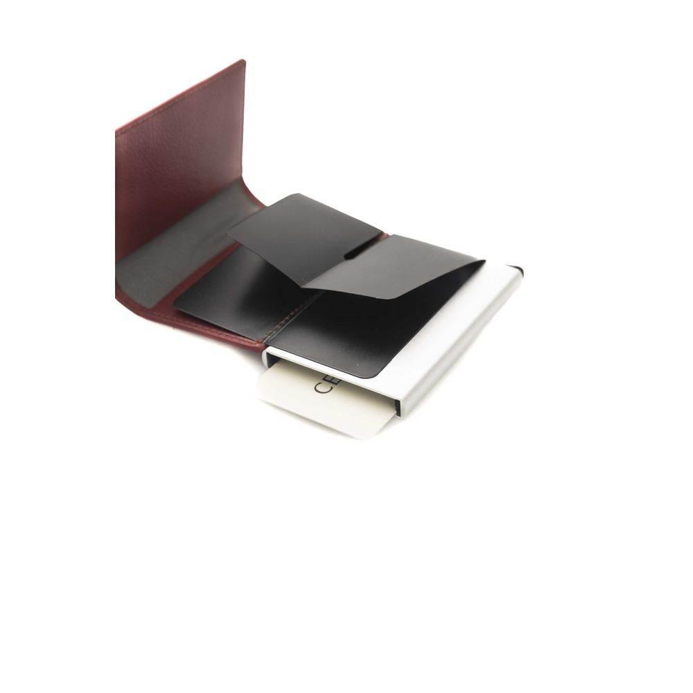 Cerruti 1881 Red Calfskin Men Wallet - Hilstor