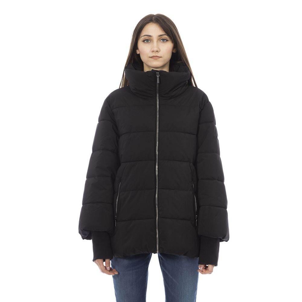Baldinini Trend Black Polyamide Women Jacket - Hilstor