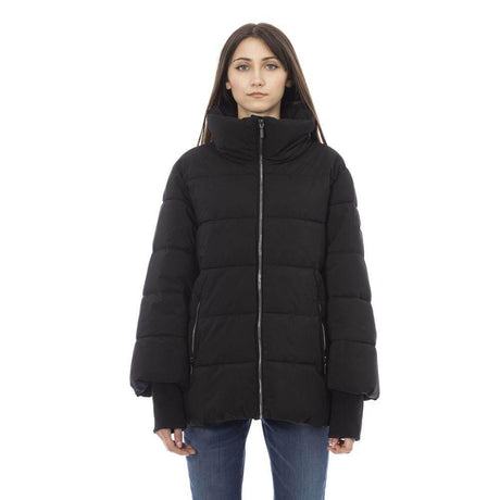 Baldinini Trend Black Polyamide Women Jacket - Hilstor