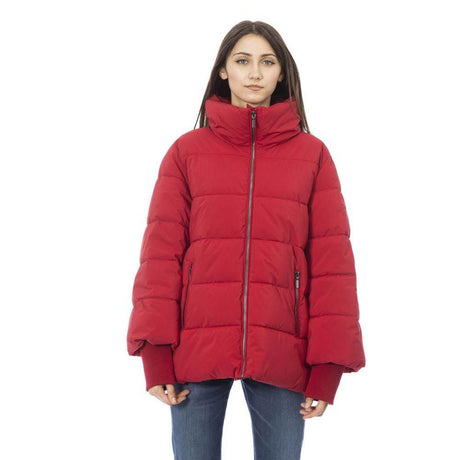 Baldinini Trend Red Polyamide Women Jacket - Hilstor
