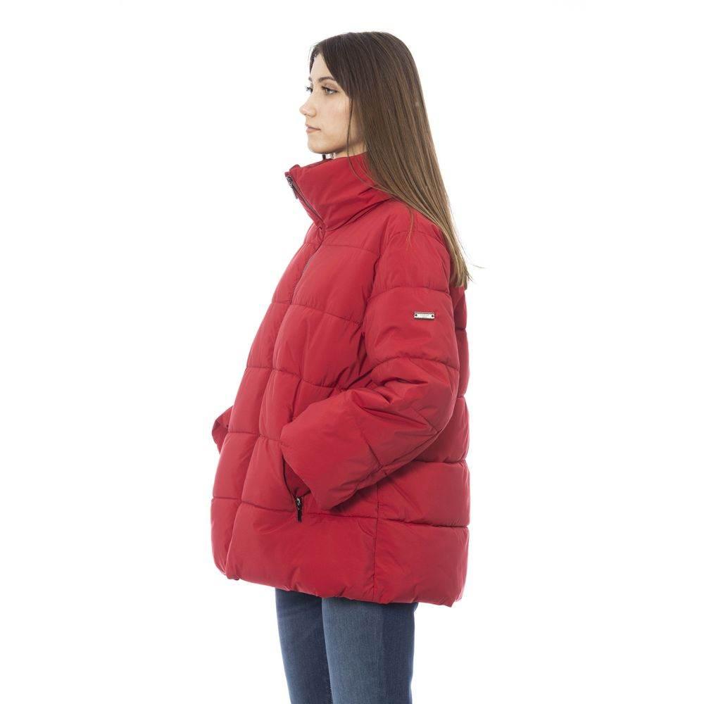 Baldinini Trend Red Polyamide Women Jacket - Hilstor