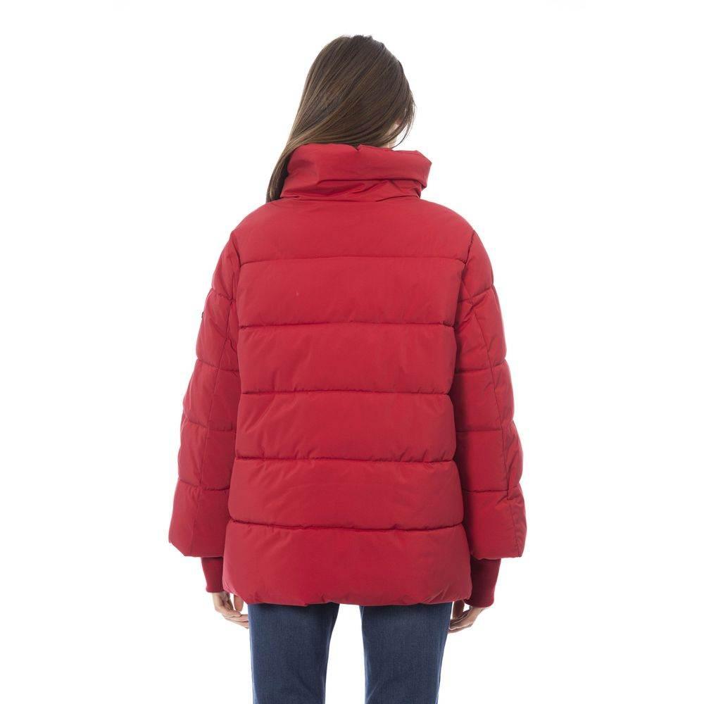 Baldinini Trend Red Polyamide Women Jacket - Hilstor