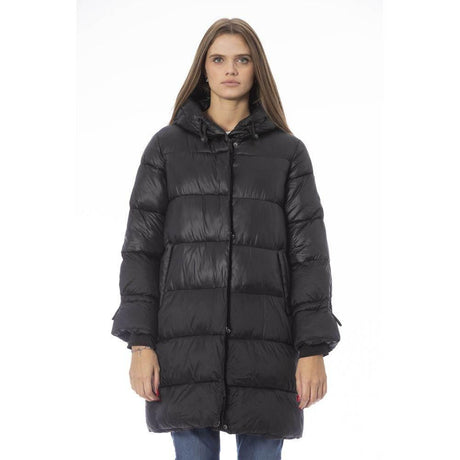 Baldinini Trend Black Nylon Women Jacket - Hilstor