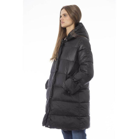 Baldinini Trend Black Nylon Women Jacket - Hilstor