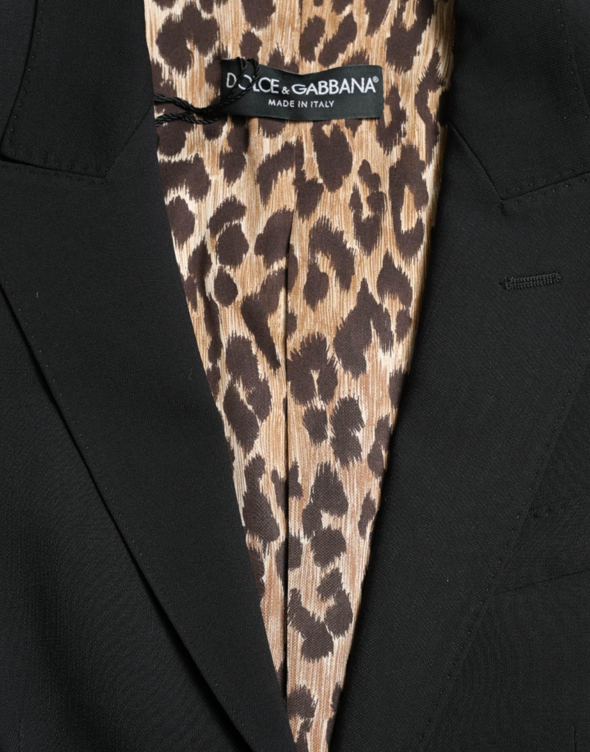 Dolce & Gabbana Chic Wool Blend Peak Lapel Blazer - Hilstor