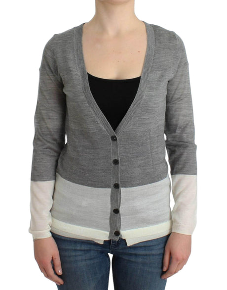 Costume National Gray lightweight cardigan - Hilstor