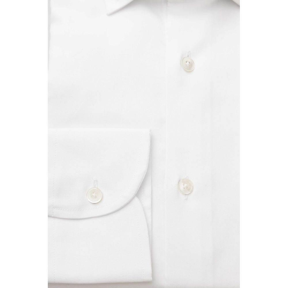 Bagutta White Cotton Men's Shirt - Hilstor