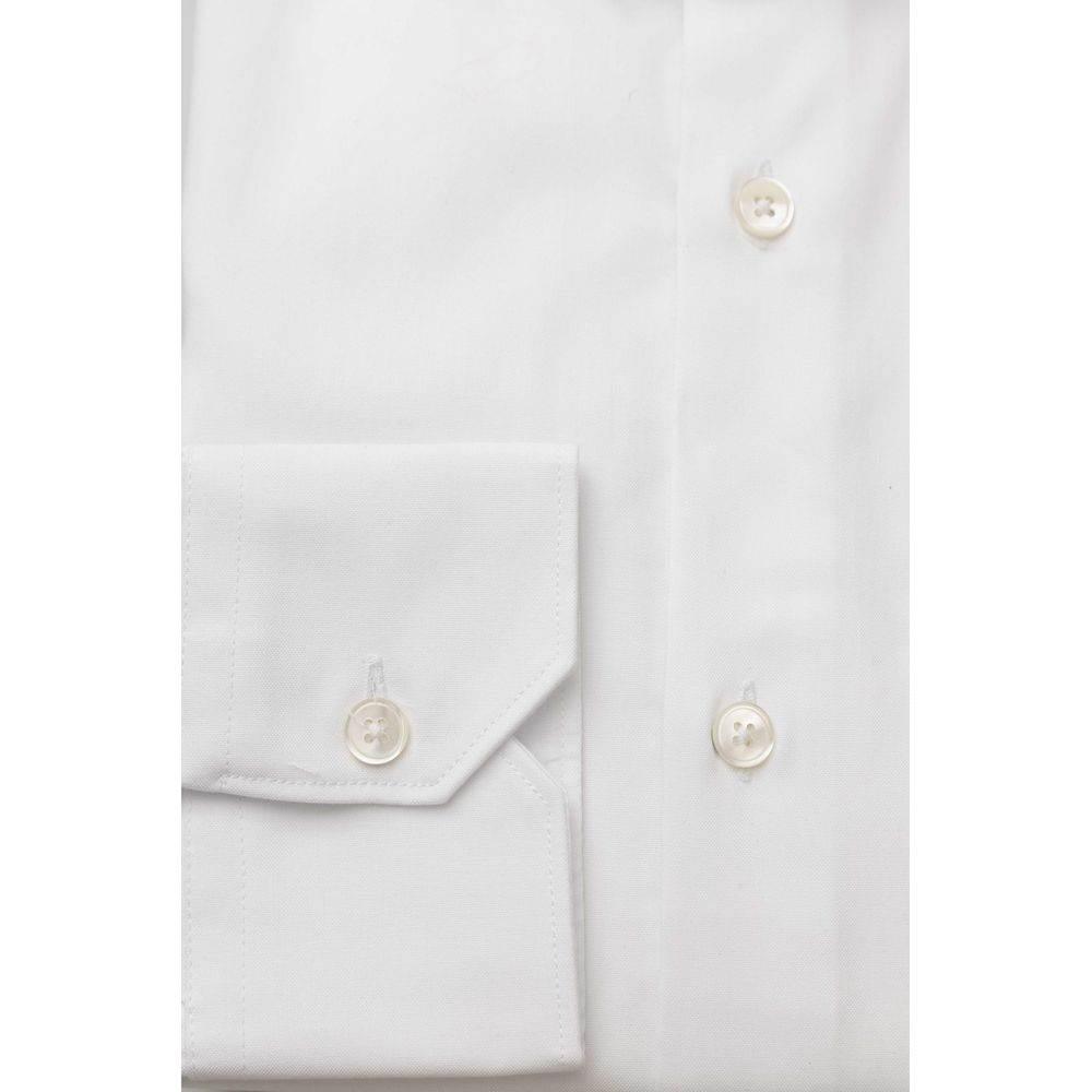 Bagutta White Cotton Men's Shirt - Hilstor