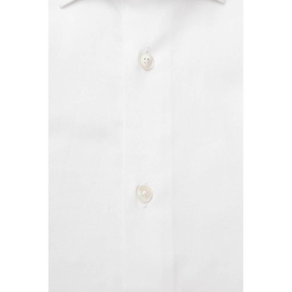 Bagutta White Cotton Men's Shirt - Hilstor