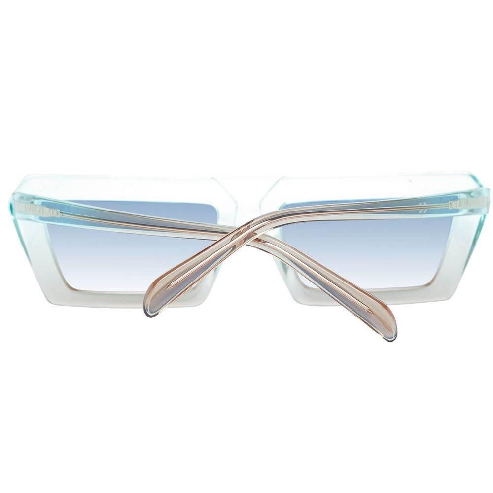 Emilio Pucci Turquoise Women Sunglass - Hilstor