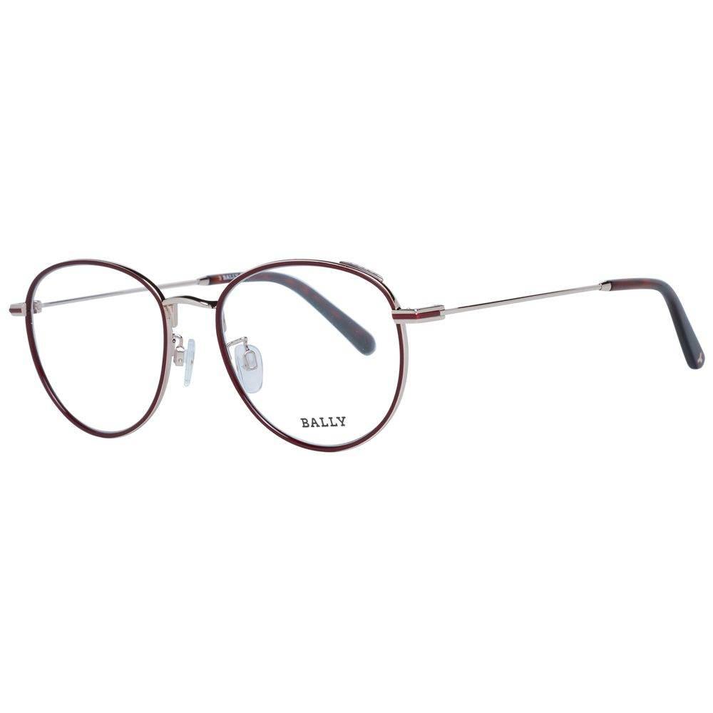 Bally Burgundy Unisex Optical Frames - Hilstor