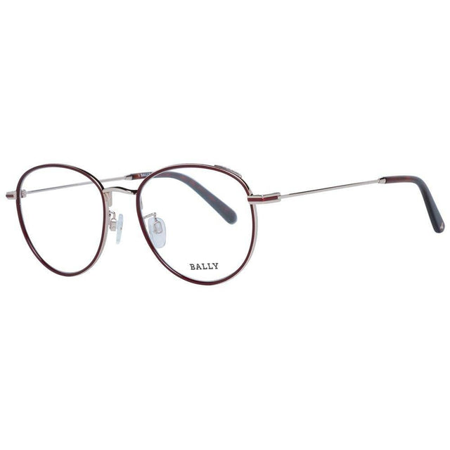 Bally Burgundy Unisex Optical Frames - Hilstor
