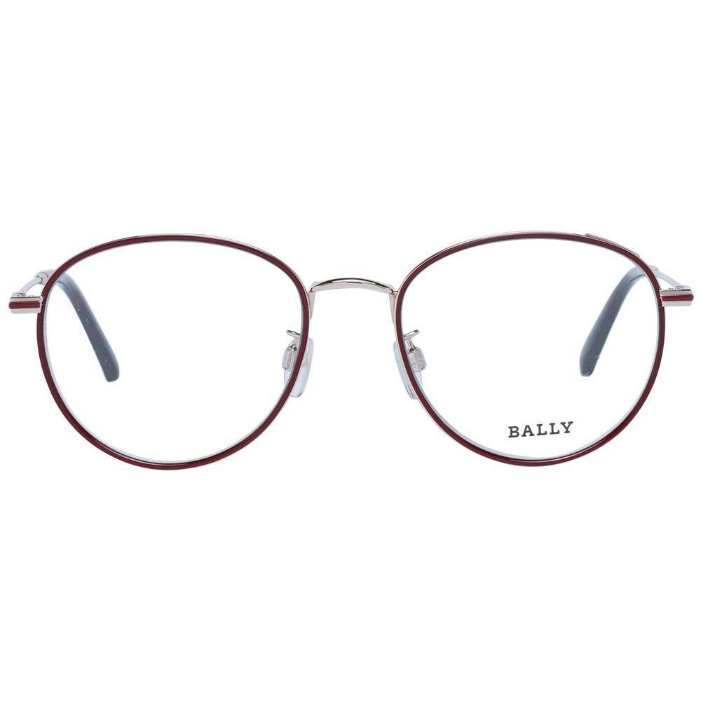 Bally Burgundy Unisex Optical Frames - Hilstor