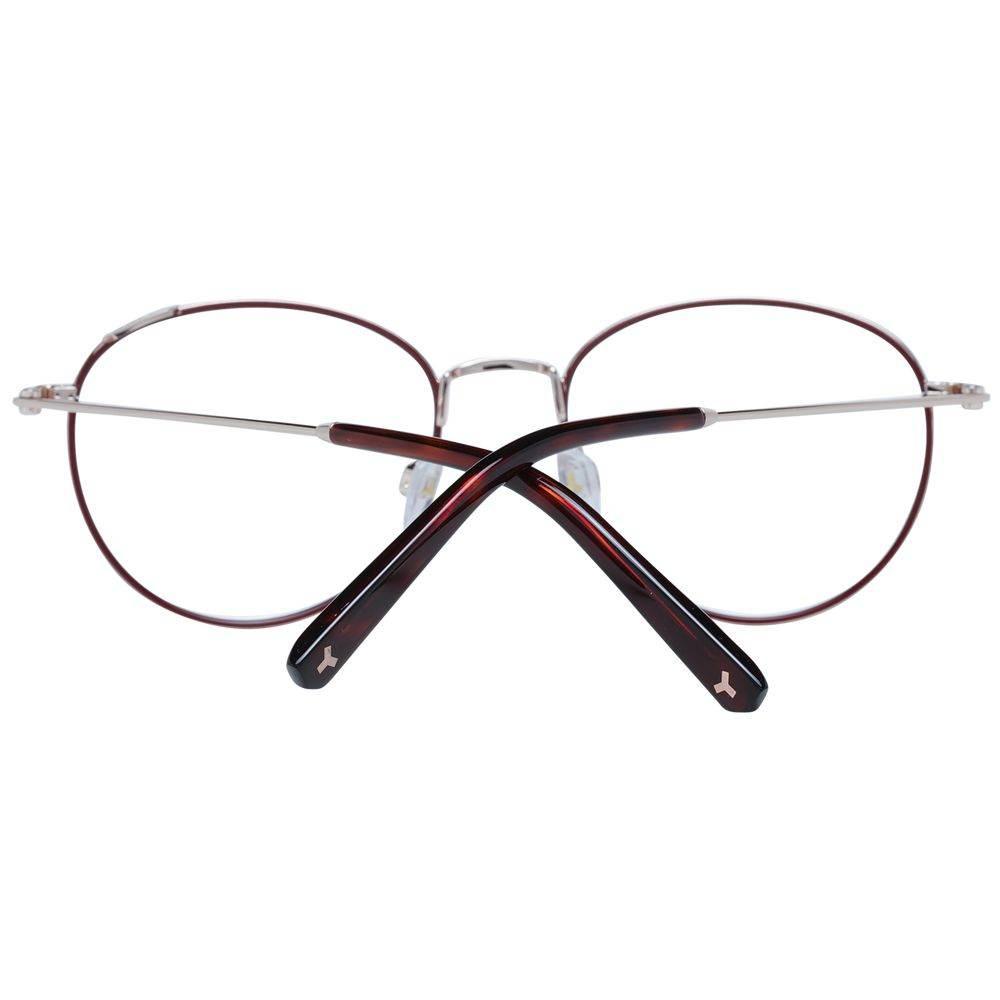 Bally Burgundy Unisex Optical Frames - Hilstor