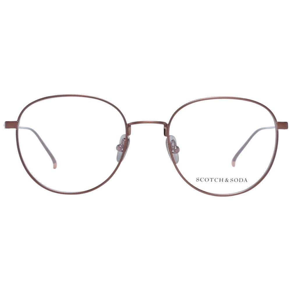Scotch & Soda Brown Men Optical Frames - Hilstor