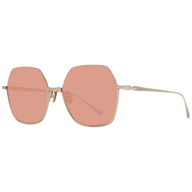 Scotch & Soda Gold Women Sunglasses - Hilstor