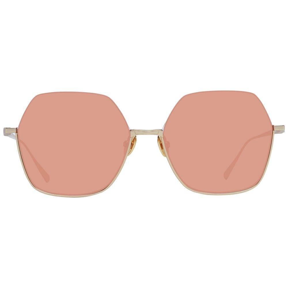 Scotch & Soda Gold Women Sunglasses - Hilstor