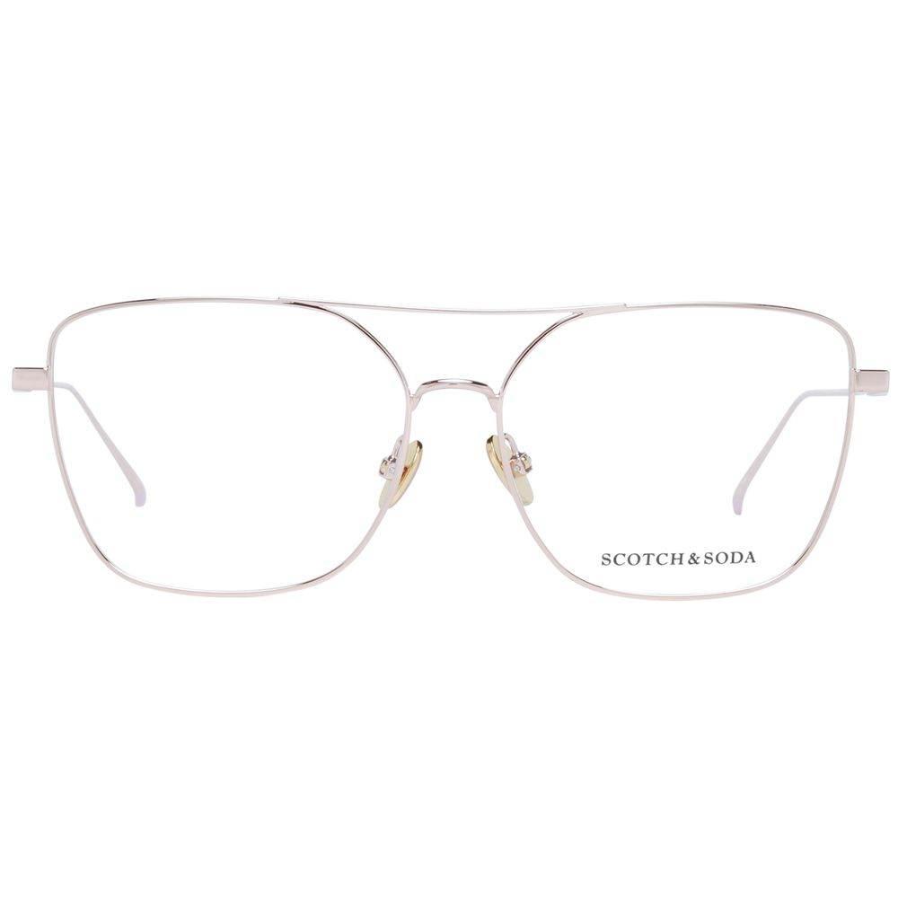 Scotch & Soda Gold Women Optical Frames - Hilstor