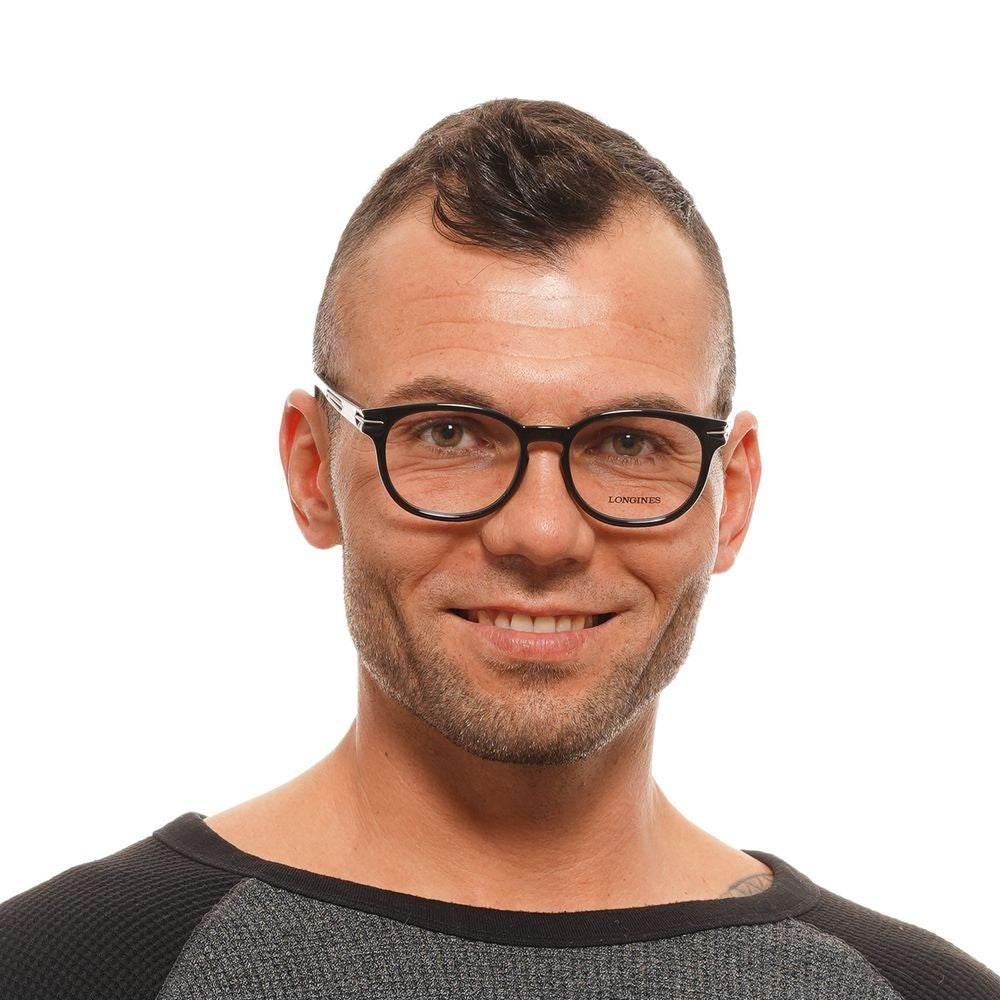 Longines Black Unisex Optical Frames - Hilstor