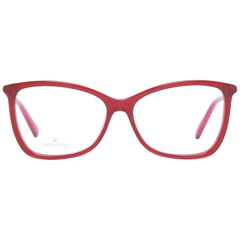 Swarovski Red Women Optical Frames - Hilstor