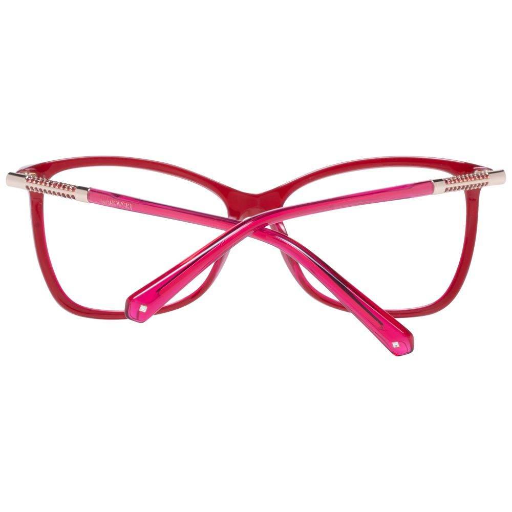Swarovski Red Women Optical Frames - Hilstor