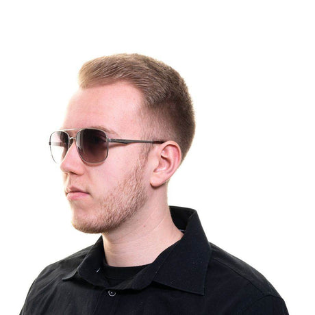 Guess Silver Men Sunglasses - Hilstor