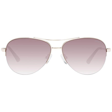 Guess Gold Unisex Sunglasses - Hilstor