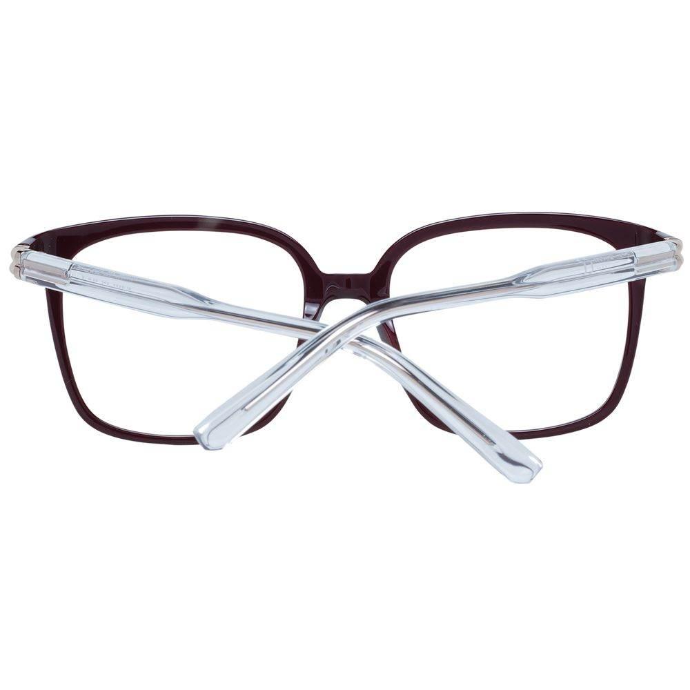 Bally Burgundy Women Glasses Frame - Hilstor