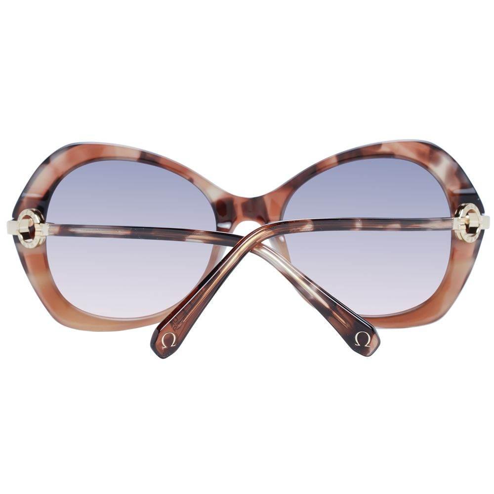 Omega Brown Women Sunglasses - Hilstor