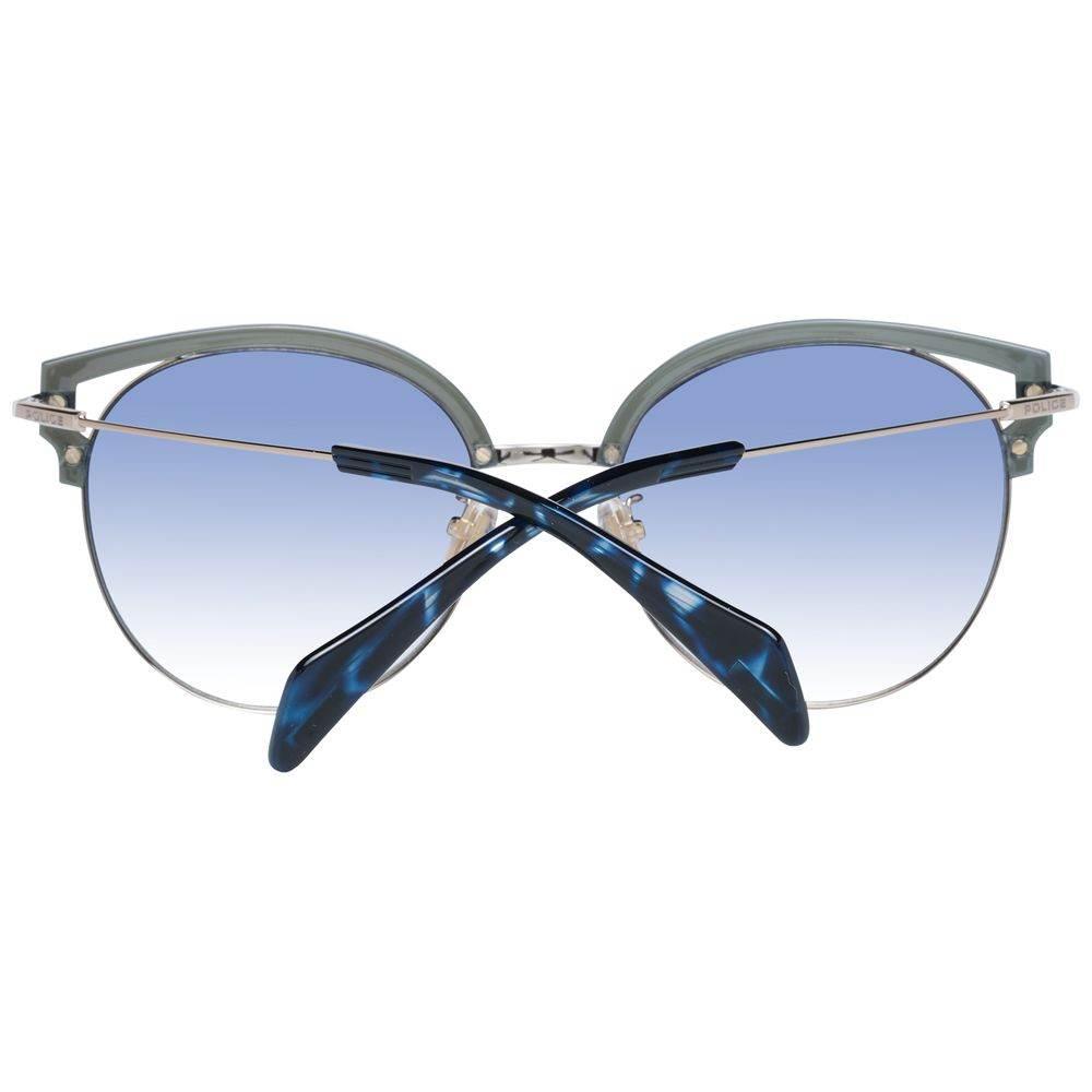 Police Chic Blue Gradient Butterfly Sunglasses - Hilstor