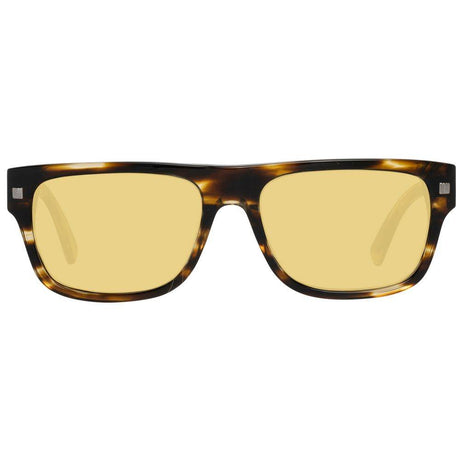 Ermenegildo Zegna Brown Men Sunglasses - Hilstor