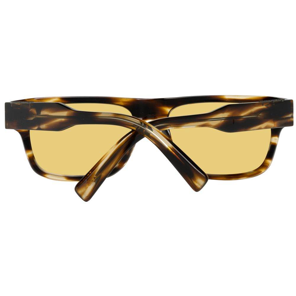 Ermenegildo Zegna Brown Men Sunglasses - Hilstor