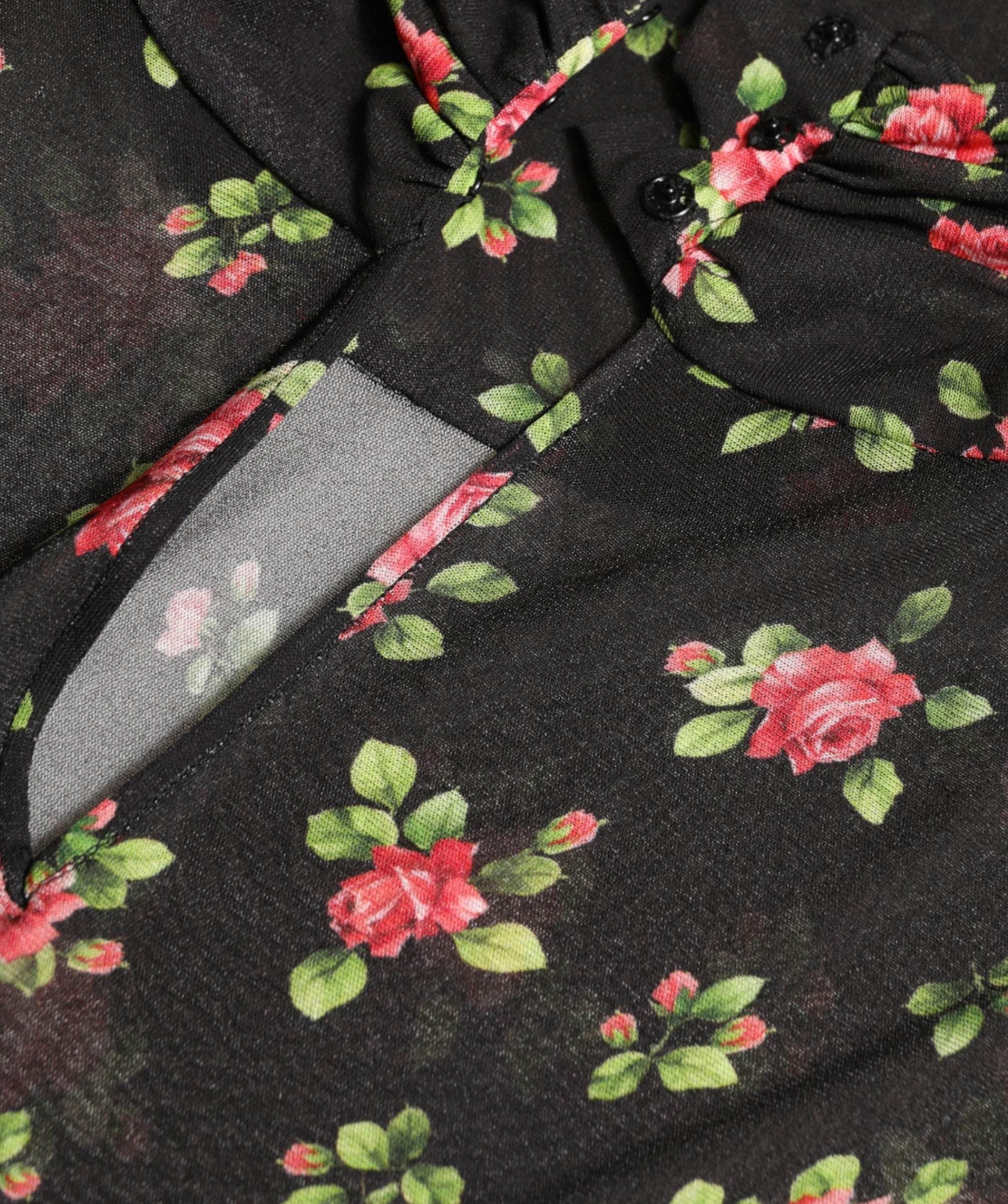 Dolce & Gabbana Black Floral Cut Out Sheath Long Maxi Dress - Hilstor