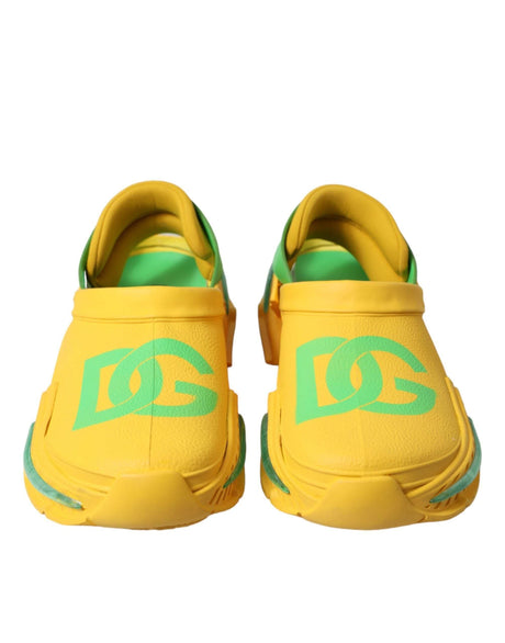 Dolce & Gabbana Chic Rubber Clogs Slippers in Lush Colors - Hilstor