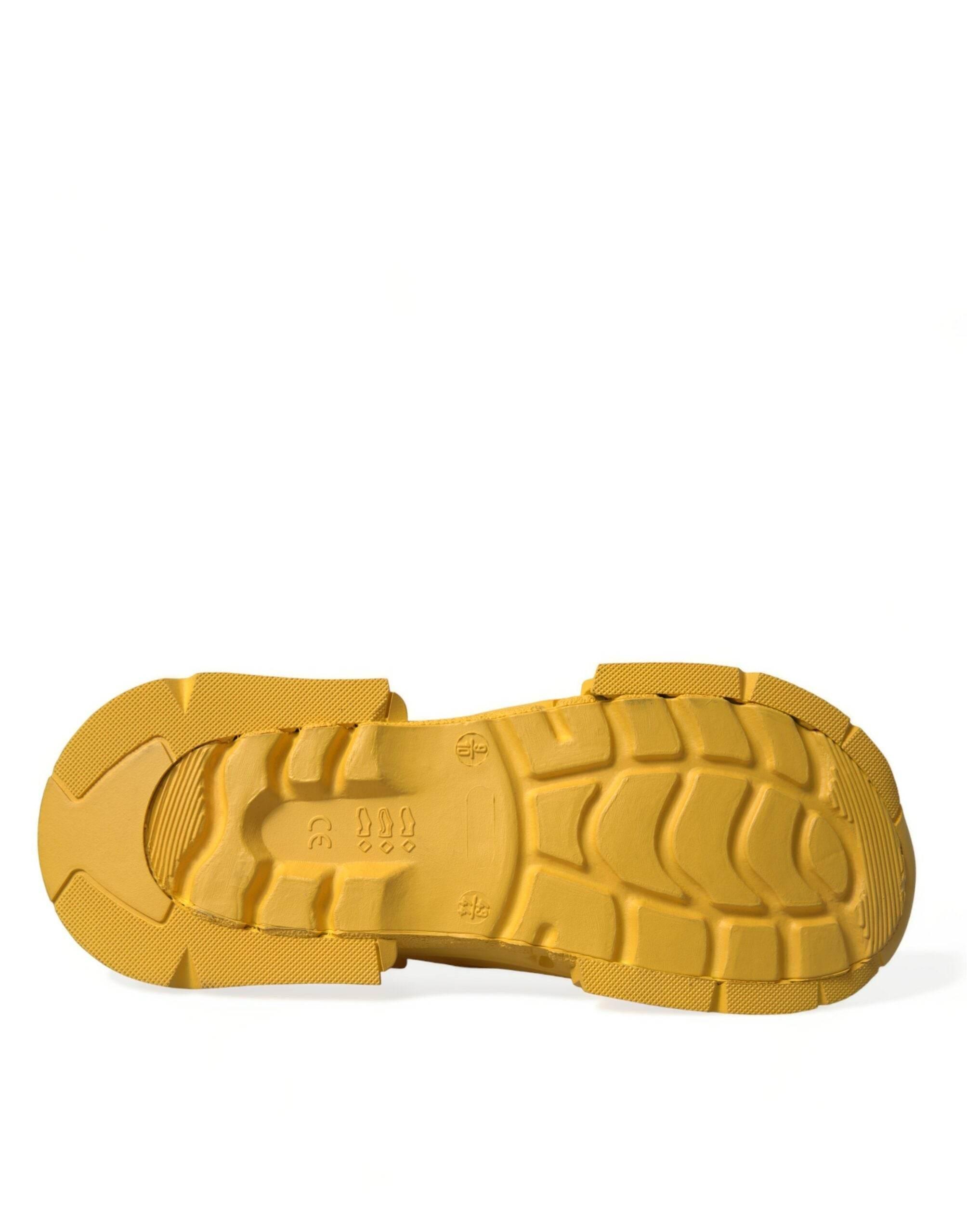 Dolce & Gabbana Chic Rubber Clogs Slippers in Lush Colors - Hilstor