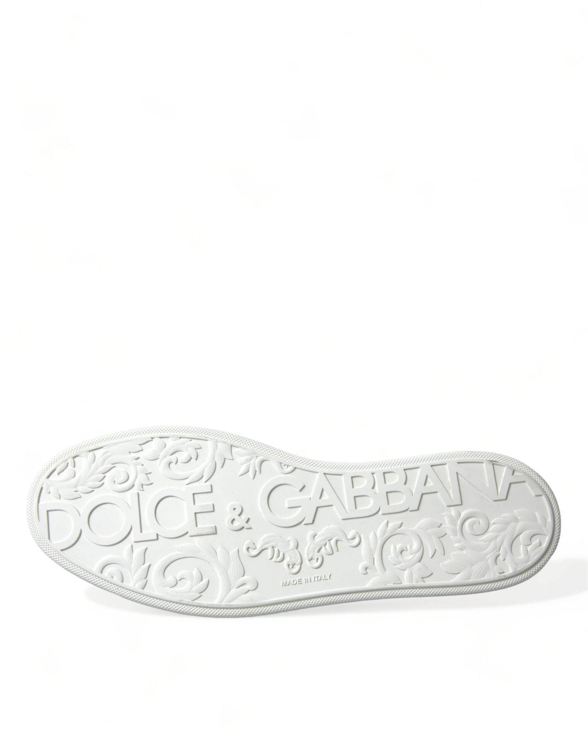 Dolce & Gabbana Elegant Beige Leather Loafers - Hilstor