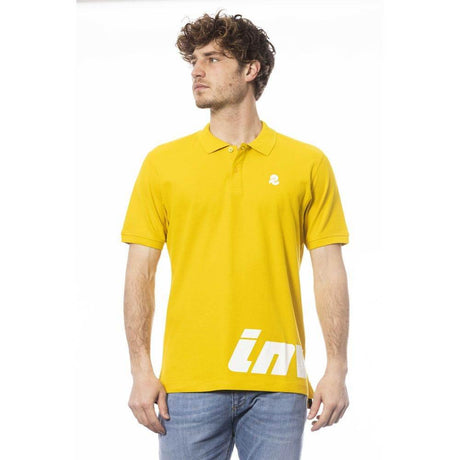Invicta Yellow Cotton Men Polo Shirt - Hilstor