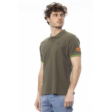 Invicta Green Cotton Men Polo Shirt - Hilstor