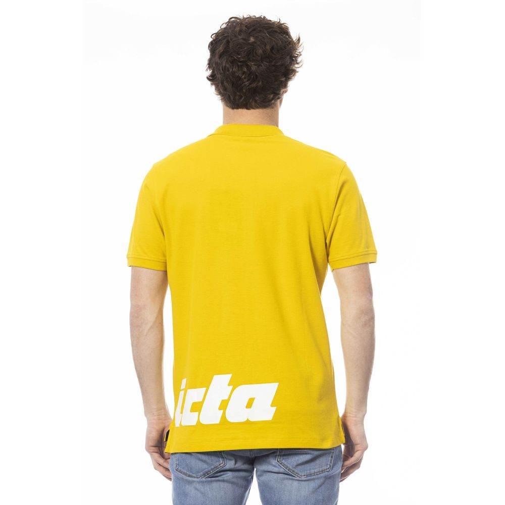 Invicta Yellow Cotton Men Polo Shirt - Hilstor