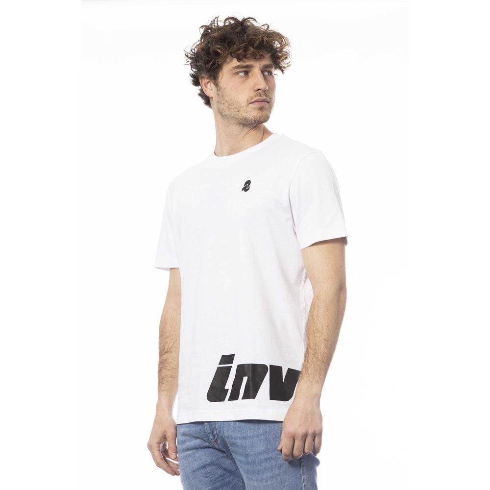 Invicta White Cotton Men T-Shirt - Hilstor