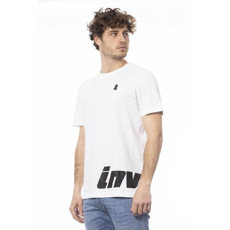 Invicta White Cotton Men T-Shirt - Hilstor