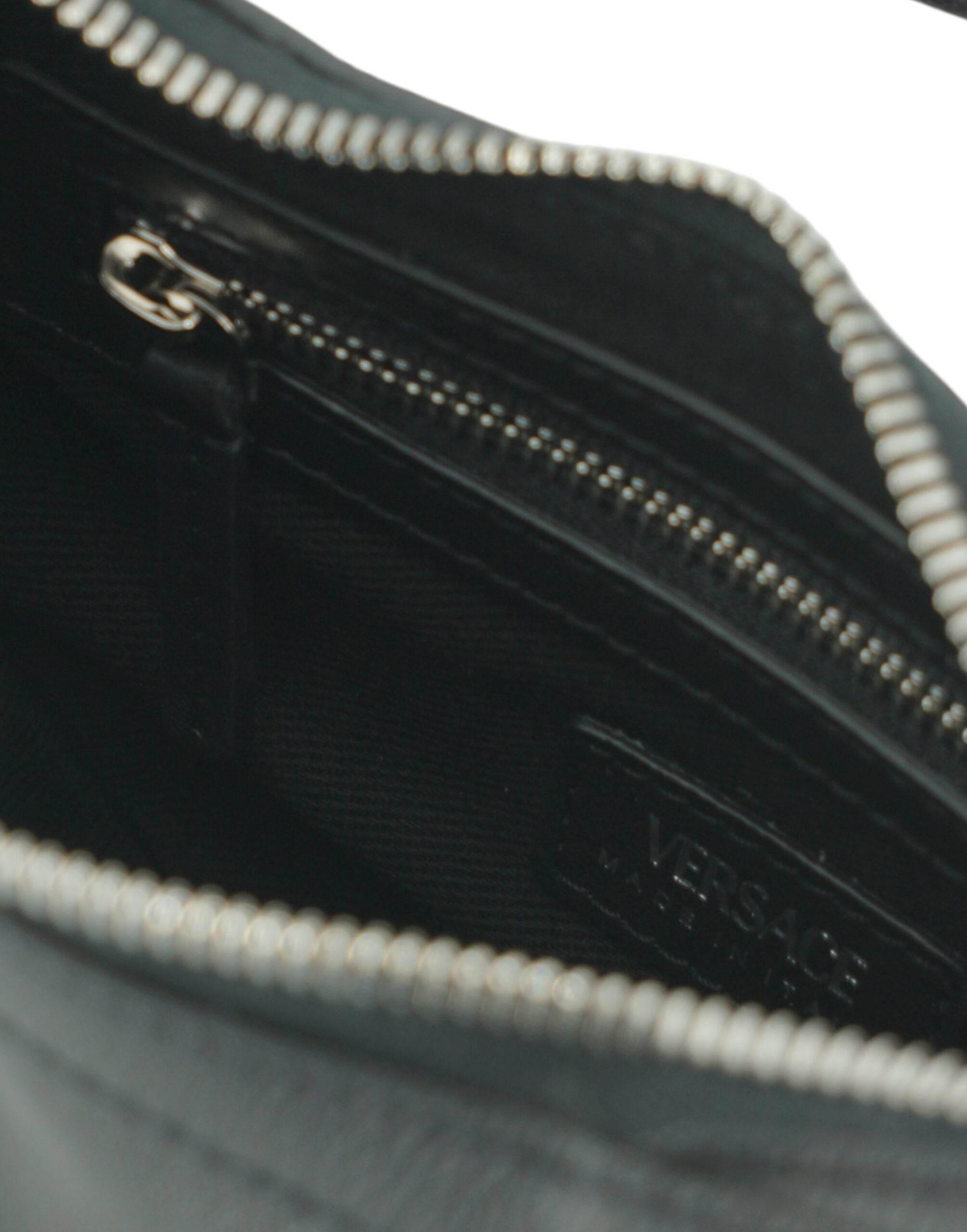 Versace Elegant Black Mini Hobo Shoulder Bag - Hilstor