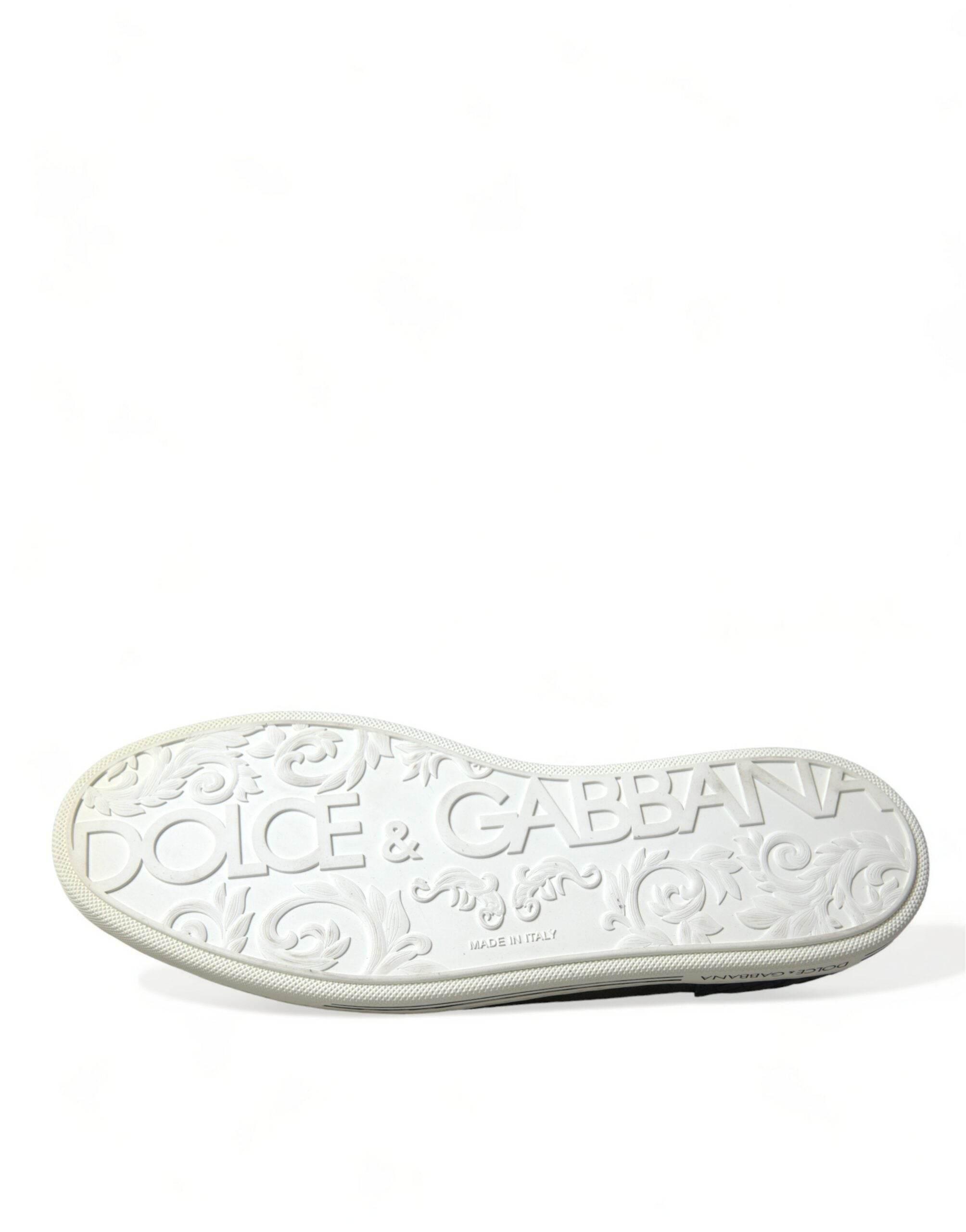 Dolce & Gabbana Elegant Blue Suede & Crocodile Slippers - Hilstor