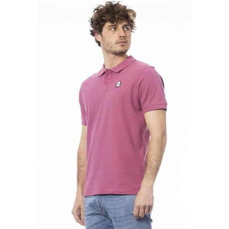 Invicta Purple Cotton Men Polo Shirt - Hilstor