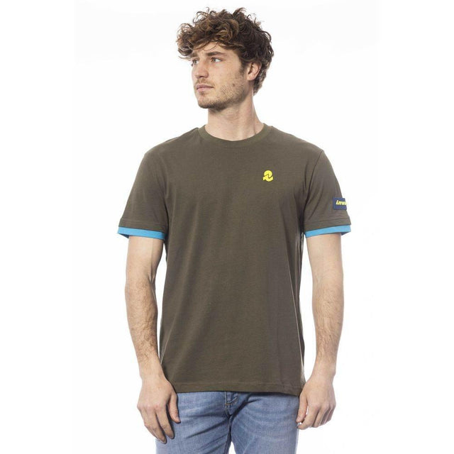 Invicta Green Cotton Men T-Shirt - Hilstor