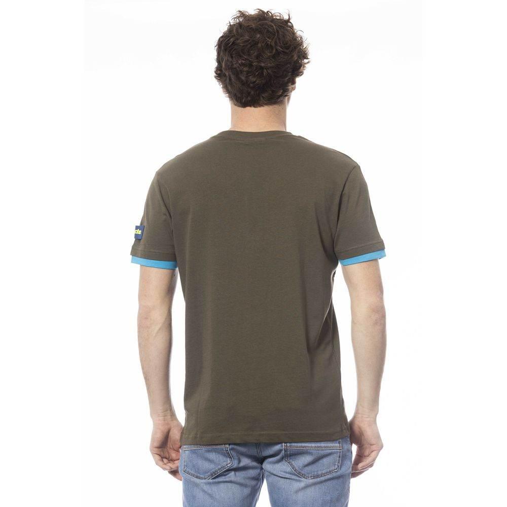 Invicta Green Cotton Men T-Shirt - Hilstor