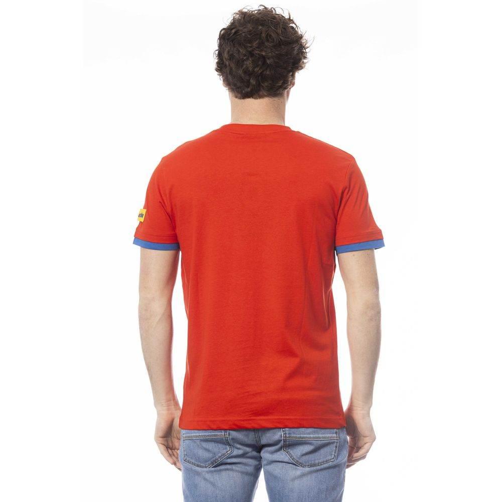 Invicta Red Cotton Men T-Shirt - Hilstor