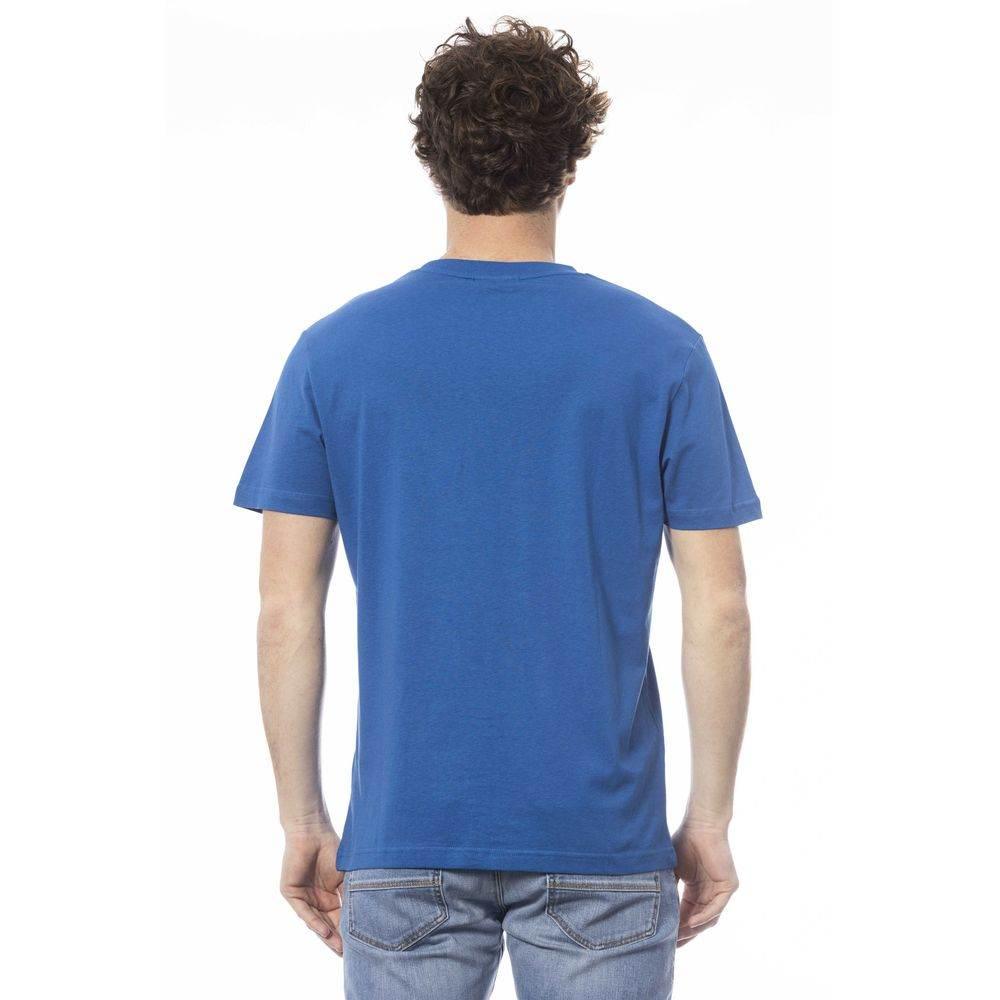 Invicta Blue Cotton Men T-Shirt - Hilstor