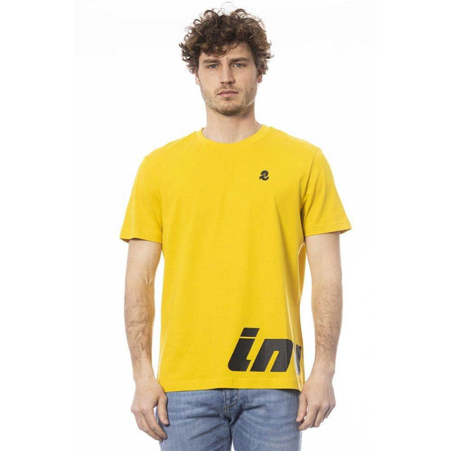 Invicta Yellow Cotton Men T-Shirt - Hilstor