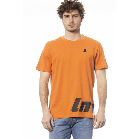 Invicta Orange Cotton Men T-Shirt - Hilstor